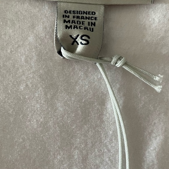 Faconnable white tank top NWT in Size Extra Small. - Picture 7 of 8